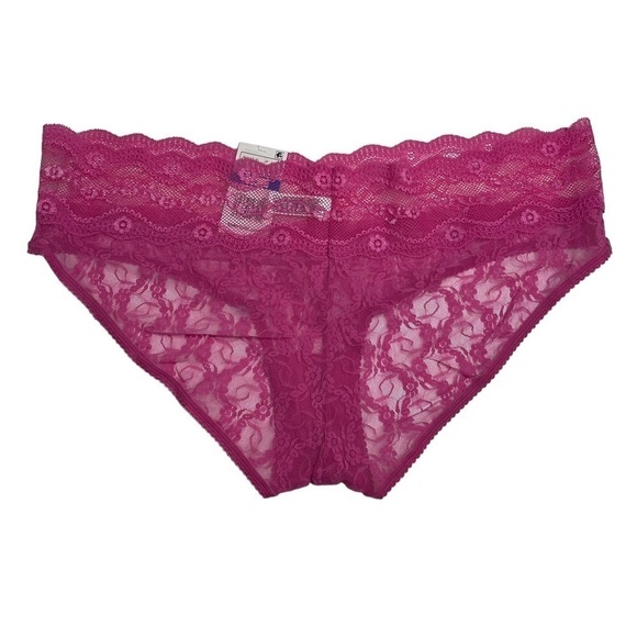 b.tempt’d by Wacoal Lace Kiss Hipster & Calvin Klein Striped Waist Hipster XL - Picture 6 of 12